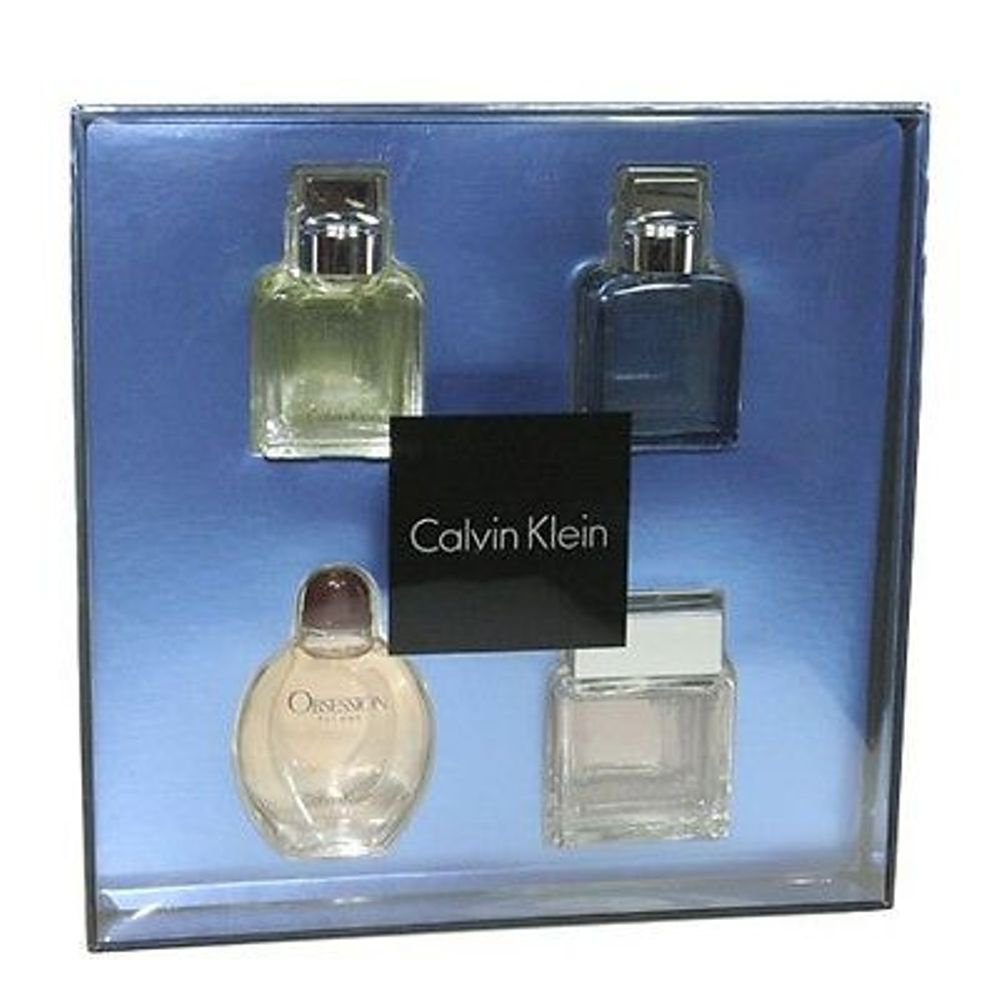Calvin Klein 4 pcs Mini Set for men 0.5 oz New in Box