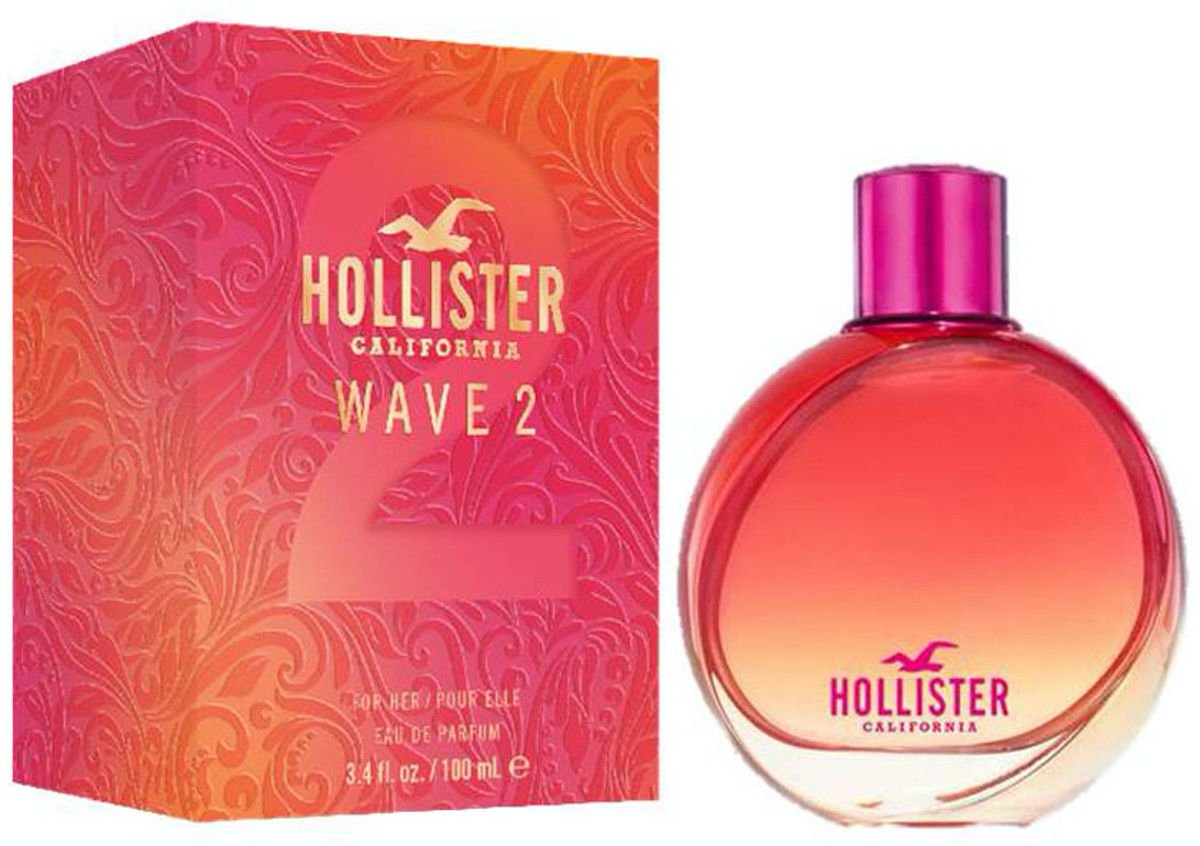 WAVE 2 By Hollister California perfume for her edp 3.3 / 3.4 oz New In Box