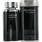 BLACK SOUL Ted Lapidus Cologne Men 3.3 oz 3.4 EDT New in Box