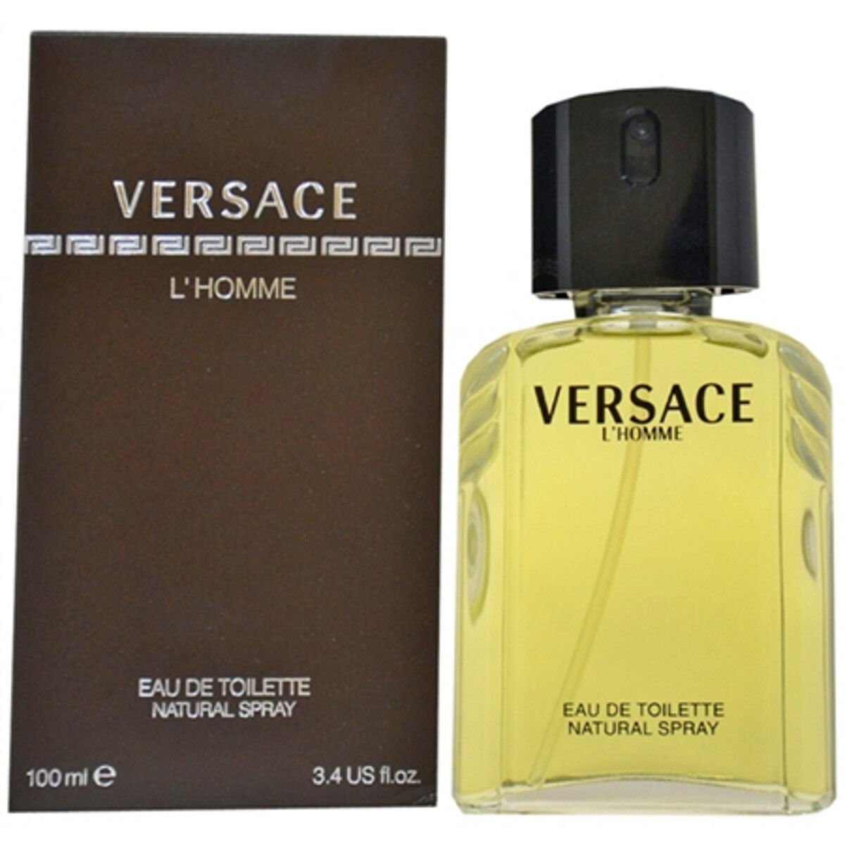 VERSACE L' HOMME edt 3.3 / 3.4 oz Cologne for Men 3.4 New in Box