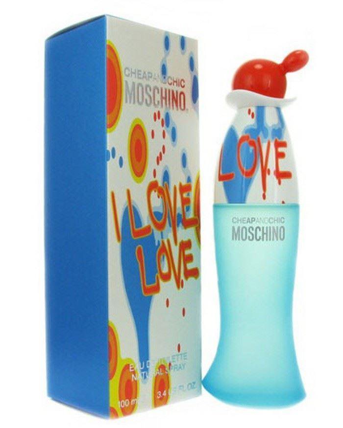 I Love Love Perfume by Moschino 3.4 oz edt for Women New in Box Sealed
