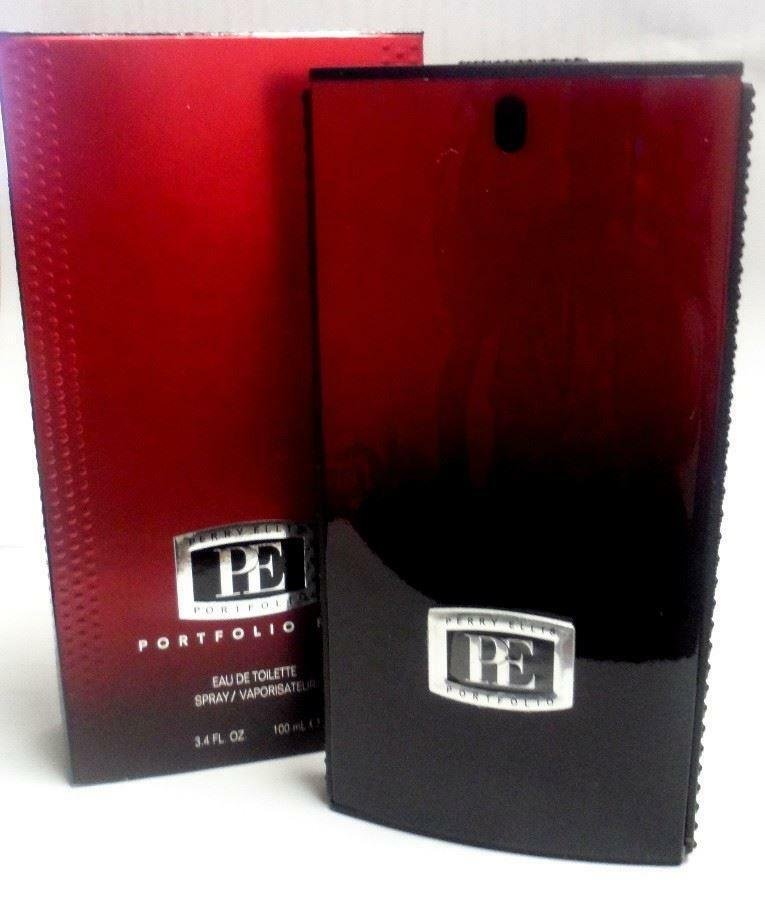 PORTFOLIO RED Perry Ellis Men Cologne edt 3.4 oz 3.3 NEW IN BOX