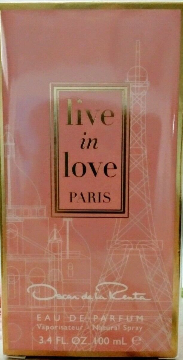 Live in Love Paris by Oscar de la Renta perfume her EDP 3.3 / 3.4 oz New in Box
