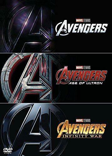 Avengers 1-3 Como Pack (DVD, 2019 - 3 Movie Collection) New & Sealed FREE Ship!