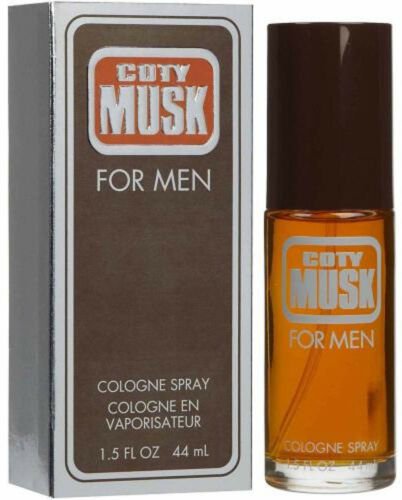Musk by Coty cologne for men EDC 1.5 oz New in Box
