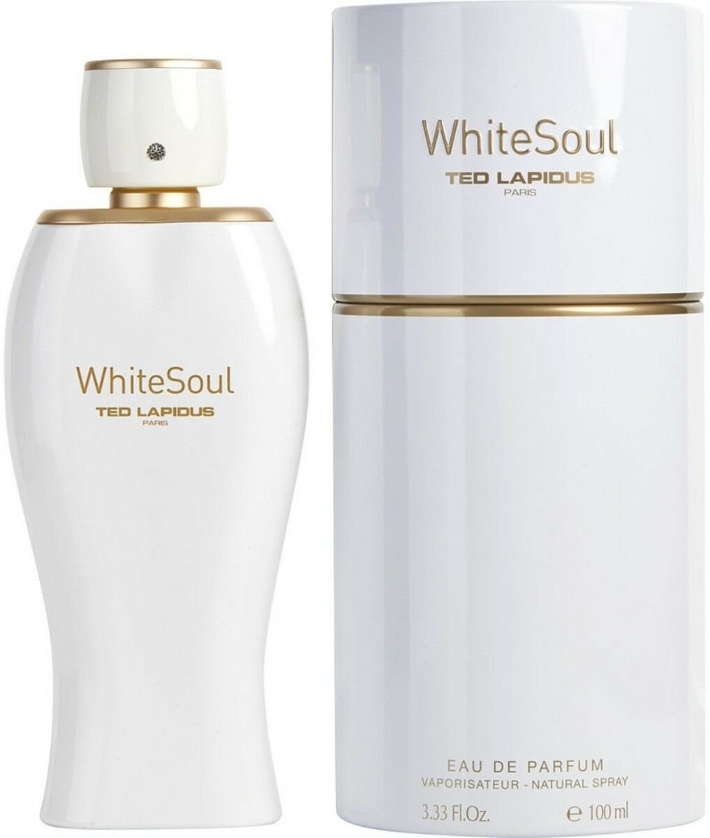 White Soul Ted Lapidus Women edp Perfume Spray 3.3 oz 3.4 New In Box