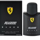 Ferrari Black by Ferrari 2.5 oz edt Cologne Spray for Men New in Box