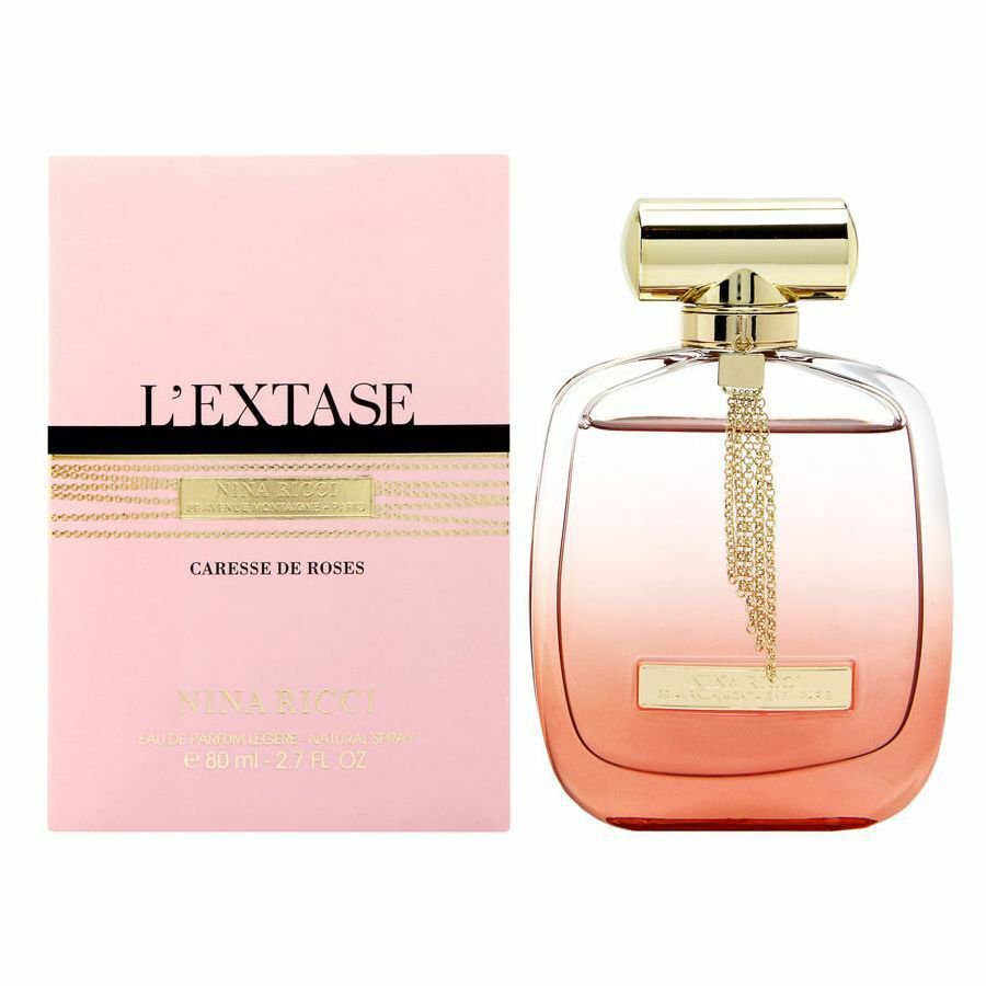 L'EXTASE CARESSE DE ROSES by Nina Ricci for her EDP 2.7 oz New in Box