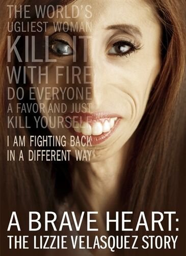 A BRAVE HEART THE LIZZIE VELASQUEZ STORY New Sealed DVD