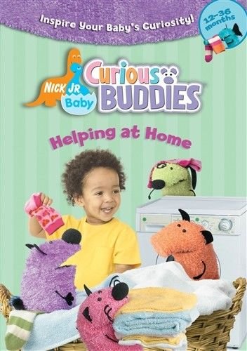 NICK JR BABY CURIOUS BUDDIES HELPING AT HOME New Sealed DVD Nickelodeon