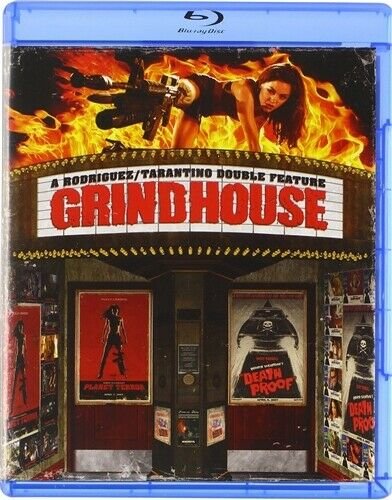GRINDHOUSE New Sealed Blu-ray Planet Terror + Deathproof Double Feature