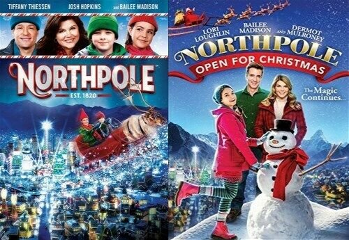 NORTHPOLE + NORTHPOLE OPEN FOR CHRISTMAS New DVD Both Hallmark TV Movies