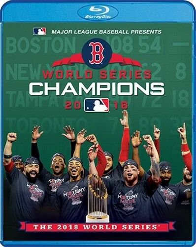 BOSTON RED SOX 2018 WORLD SERIES CHAMPIONS New Sealed Blu-ray + DVD