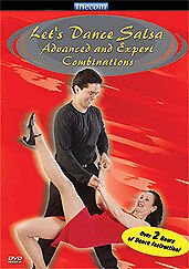 LET'S DANCE SALSA ADVANCED EXPERT COMBINATIONS DVD New