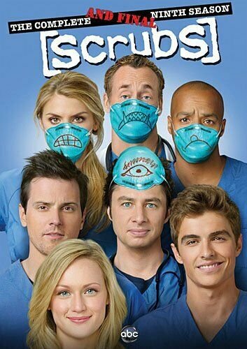 SCRUBS SEASON 9 FINAL SEASON New Sealed 2 DVD Set