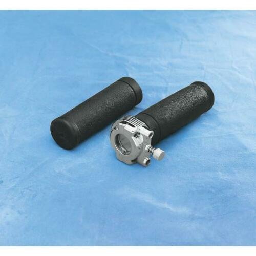 Drag DS-243127 Throttle/Grip Assembly for Single Cable 1973-81 Harley FL FX XL