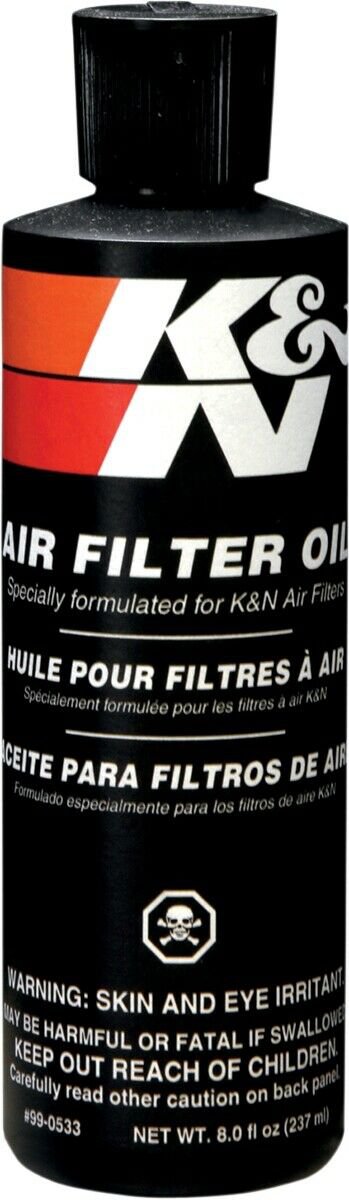 K & N Air Filter Oil8oz. Squeeze Bottle 99-0533