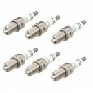Set of 6 Spark Plug 99917022390 Bosch FGR-5-KQE0 For: Porsche 911 Boxster