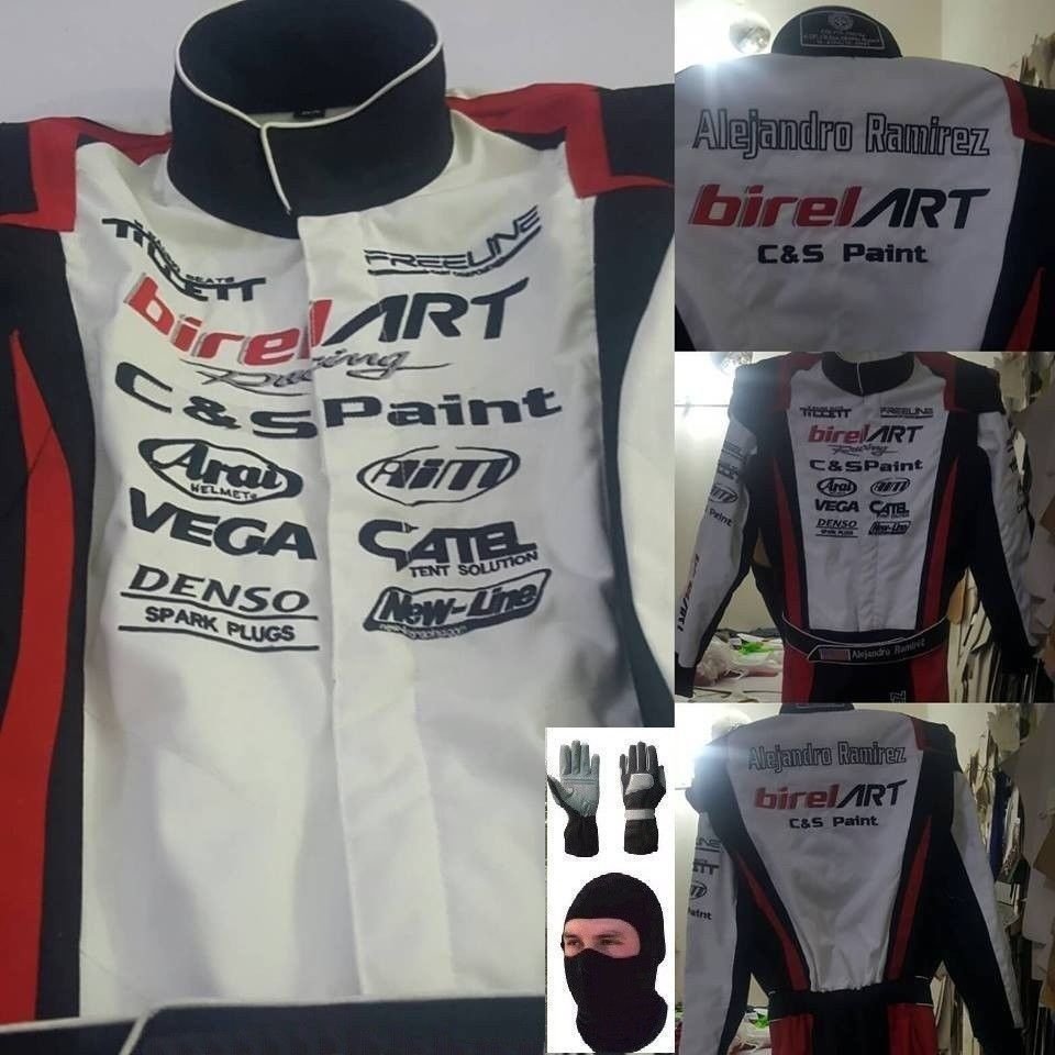 Birel Art Go Kart Race Suit CIK/FIA Level 2 Approved With Free Gifts