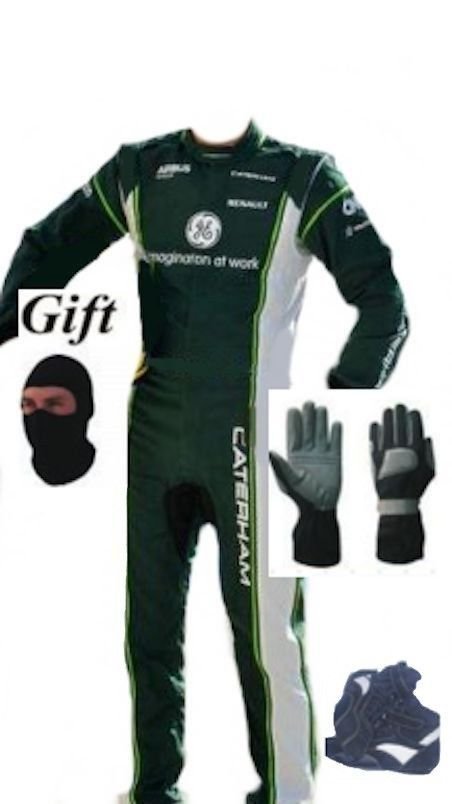 Caterham Go Kart Race Suit CIK/FIA Level 2 Pack With Shoes With Free Gifts