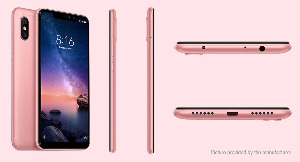 Authentic Xiaomi Redmi Note 6 Pro Global Version 6.26" IPS LTE Smartphone (32GB/EU)