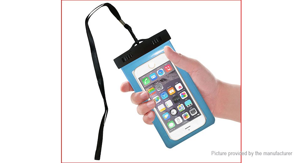 WM17-05 Universal Waterproof Bag w/ Lanyard (2-Pack)