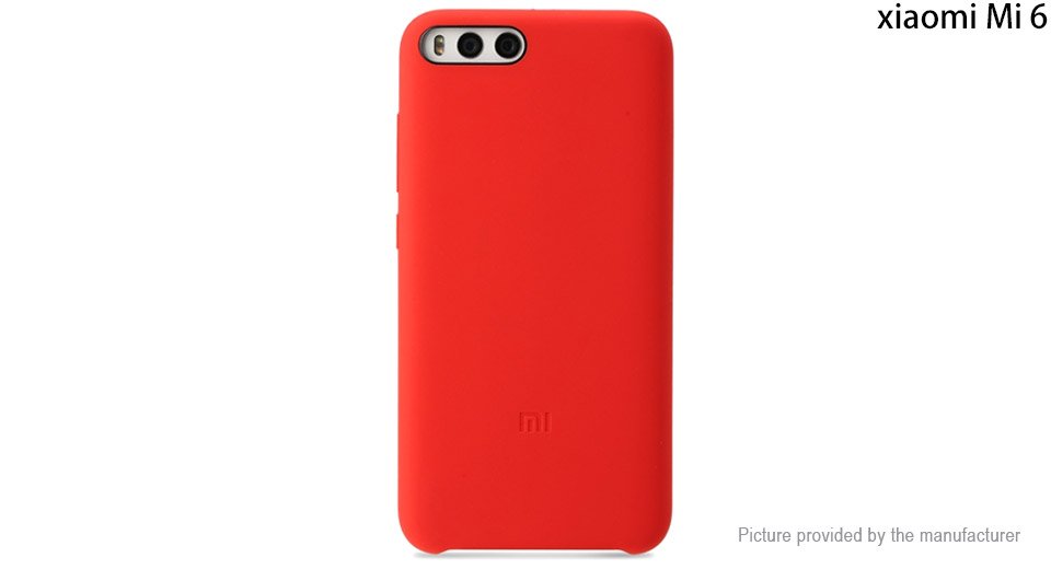 Authentic Xiaomi Silicone Protective Back Case for Xiaomi Mi 6