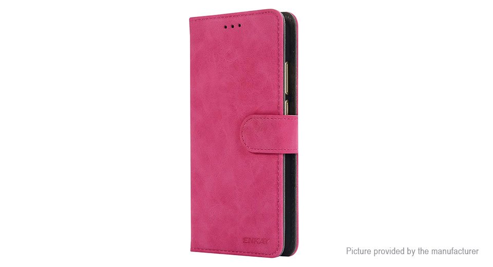 ENKAY Flip-open Protective Stand Case Cover for Huawei P20 Pro