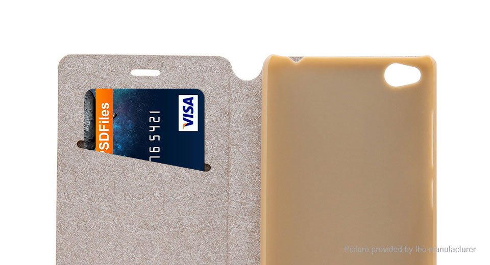 Authentic YUTUO Protective PU Leather Flip-open Case for Xiaomi Redmi 3