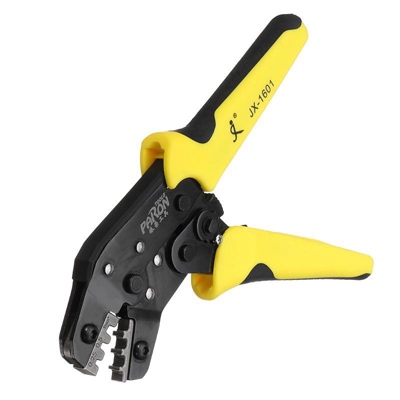 Ratchet Crimping Tool 24-10 AWG Terminals Pliers, Multifunctional