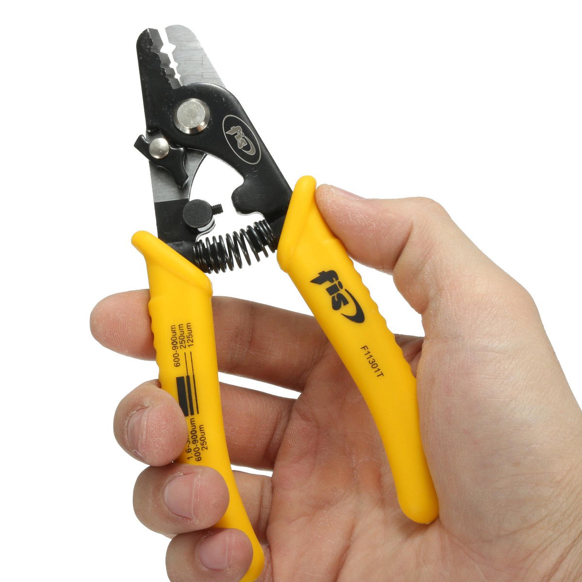 Fiber Stripping Pliers Three Holes High Precision Divest Fibre Core Jacket