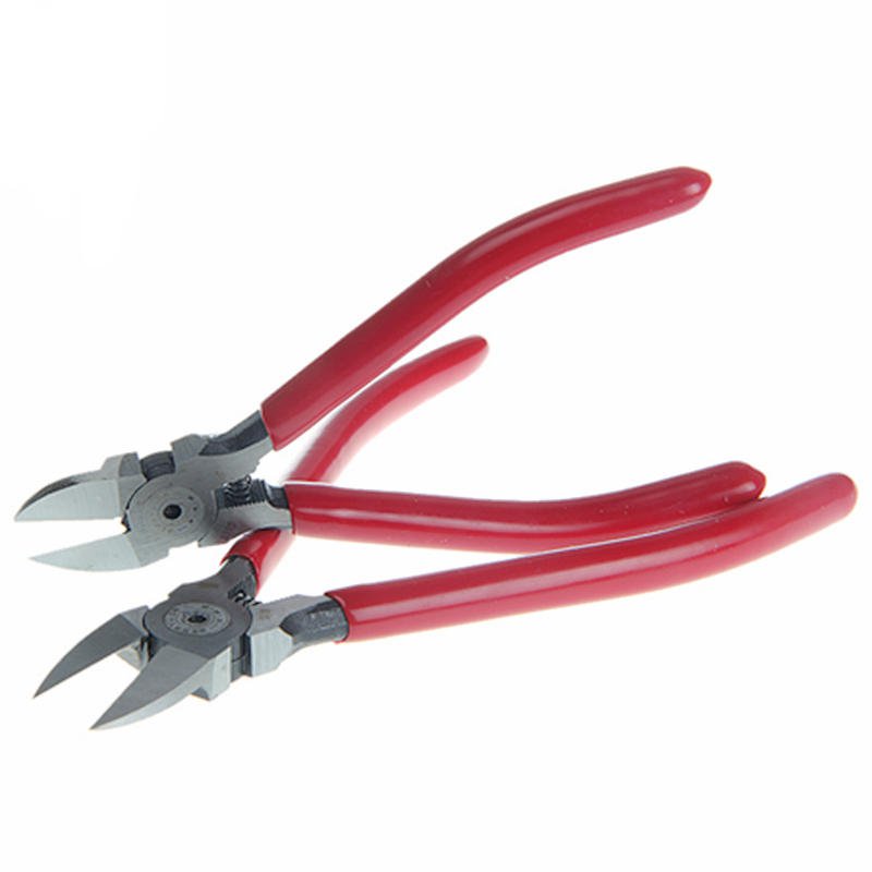 5, 6 Inch Plastic Cutting Pliers Electrical Wire Cutting Side Cable Cutters CR-V Outlet Clamp