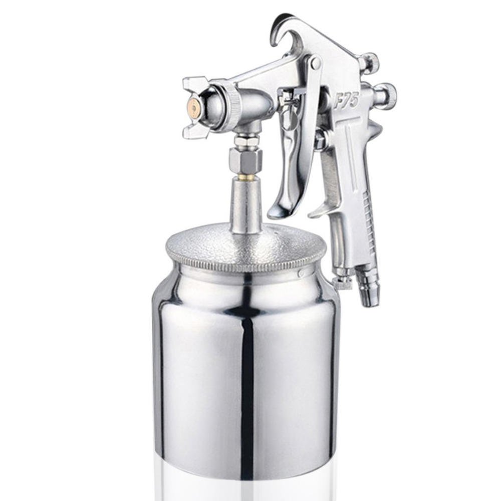 Pneumatic Spray Airbrush Sprayer Alloy Painting, Airbrush Tool With Hopper For Cars Furniture