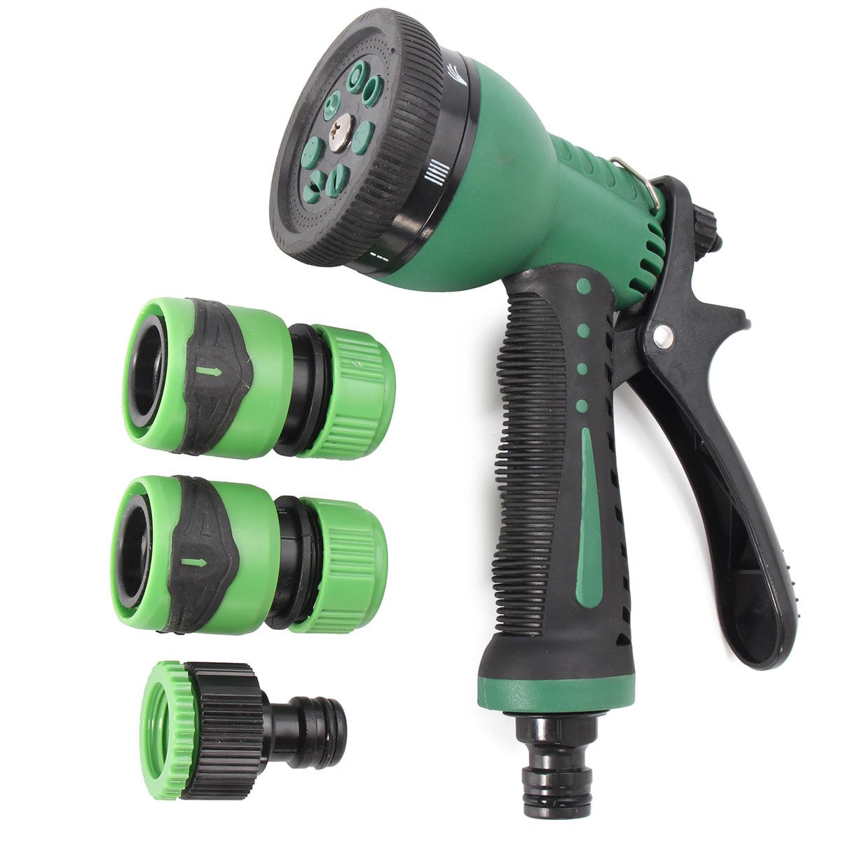 7 Pattern Hose Nozzle Sprayer Water Hose, Water Gun Watering Cleaning Tool