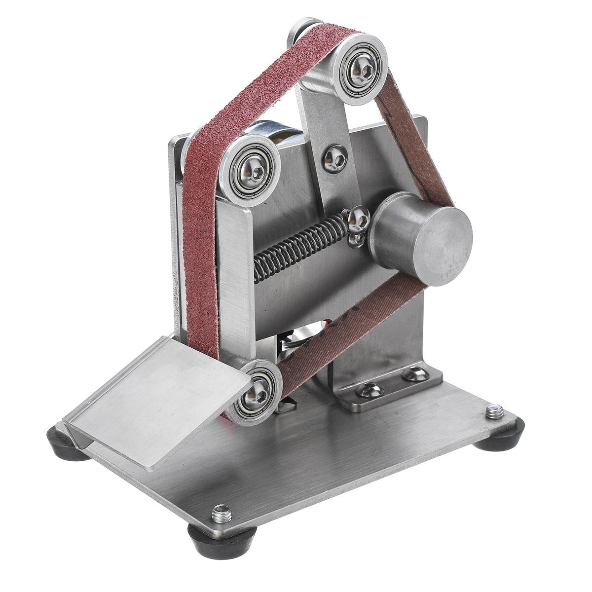 110-240V Mini Belt Sander, Sanding Grinding Sharpening Machine Edge Sharpener 330x15mm - Type 1