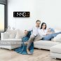Digital Wall Clock Remote Control Temp Date Week Display Memory Table Clock Dual Alarms Large LED