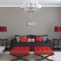 3D Digital Clock wall deco Glowing Night Mode Adjustable Electronic Table Led Clock