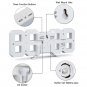 3D Digital Clock wall deco Glowing Night Mode Adjustable Electronic Table Led Clock