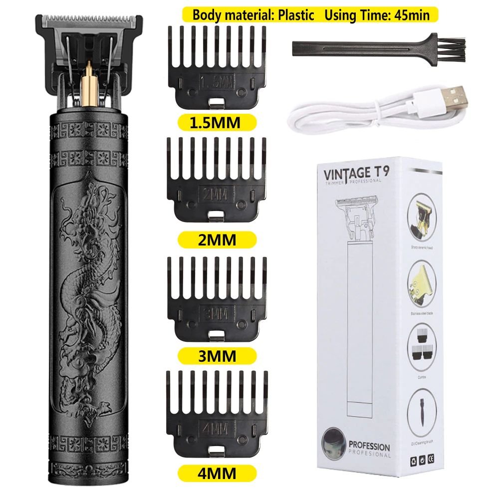 USB Electric Hair Cutting Machine Rechargeable Man Shaver Trimmer Barber Professional Beard Trimmer