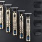Gold USB Hair Cutting Rechargeable Man Shaver Trimmer Barber Professional Beard Trimmer