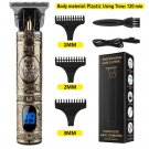 Plastic Man USB Hair Cutting Rechargeable Man Shaver Trimmer Barber Professional Beard Trimmer