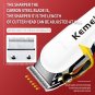 Kemei professional hair clipper adjustable hair trimmer for men rechargeable hair cut barber machine