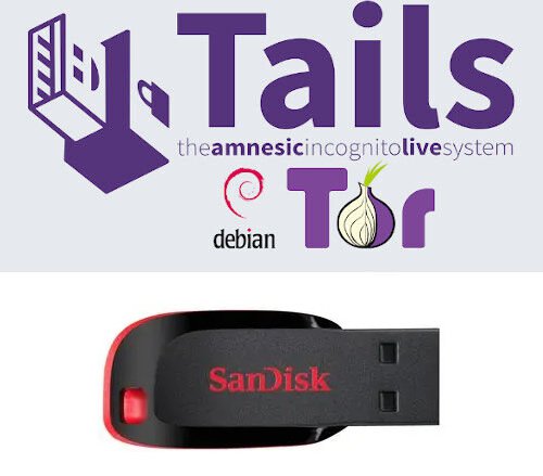 Tails Linux 5.18 32 Gb USB 3.2 Drive Safe Fast Secure Live Bootable Anonymous
