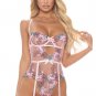 Sweet To You Lace Garter Teddy