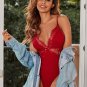 Floral Lace Rib Teddy Bodysuit