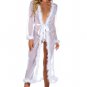 Sheer Illusion Marabou Robe