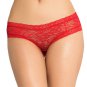 Plus Size Strappy Back Lace Bikini Panty