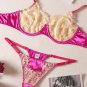 Janet Eyelash Lace Bra Set