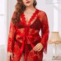 Plus Size Provocative Peignoir Robe