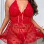 Sweet Romance Mesh Babydoll